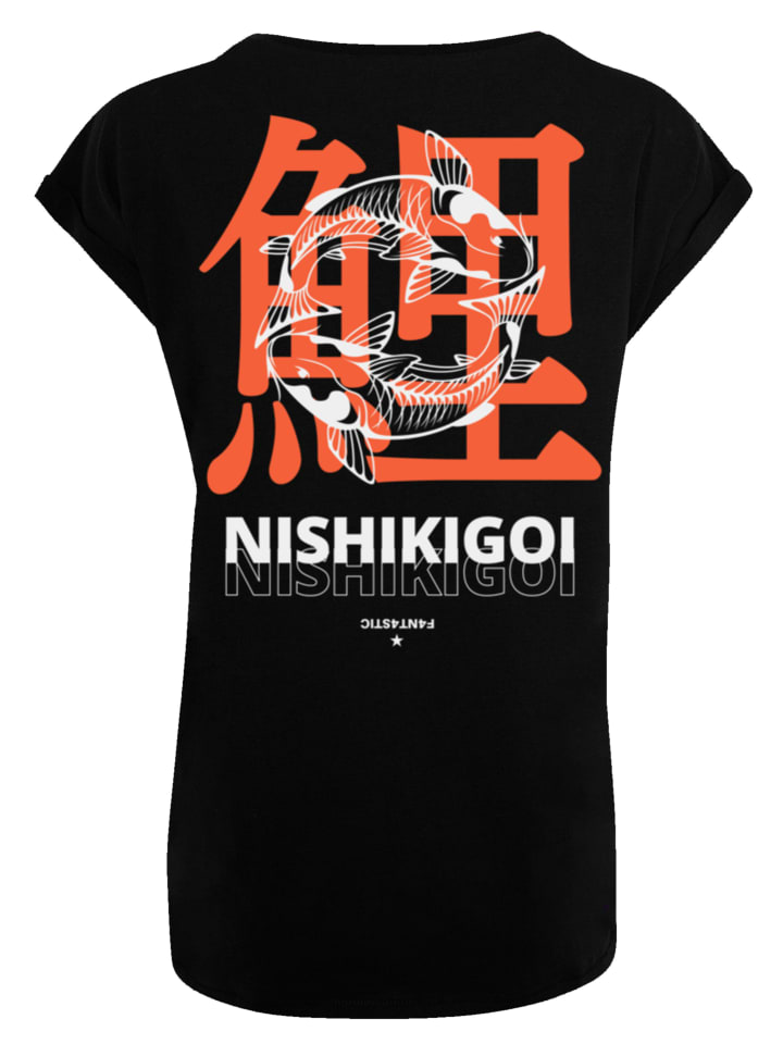 

Футболка с принтом Nishikigoi Koi Japan черного цвета F4NT4STIC, Черный, Футболка с принтом Nishikigoi Koi Japan черного цвета F4NT4STIC