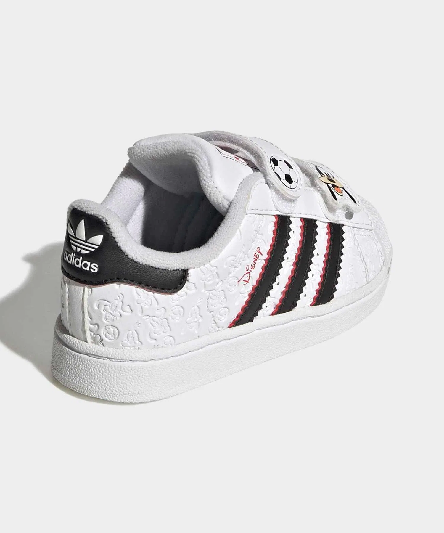 Детские кроссовки Adidas Disney Superstar II белые — фото 4