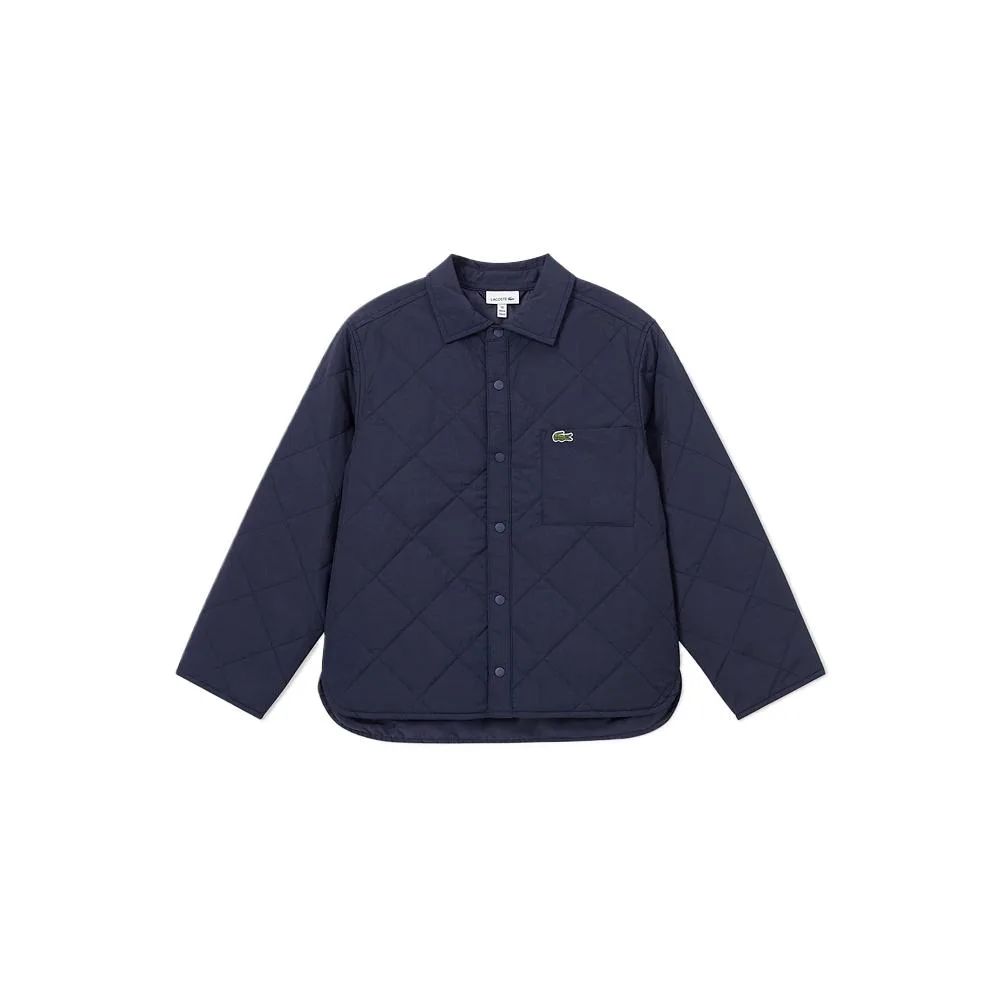 LACOSTE Утепленная куртка navy blue для детей 3-7 лет