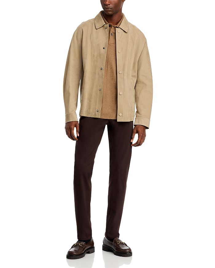 

Pittman Regular Fit Поло с длинным рукавом BOSS, зеленый