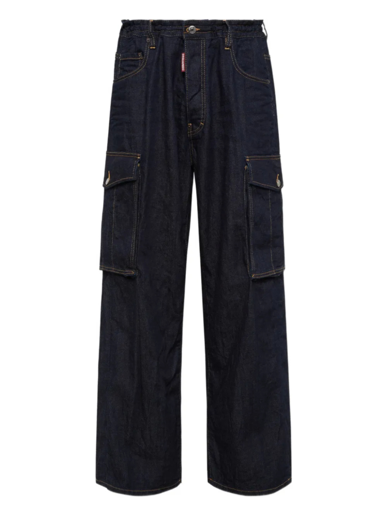 

Джинсы карго прямого кроя DSQUARED2, синий