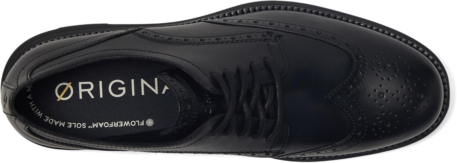 Мужские оксфорды Cole Haan OriginalGrand Remastered с крыльями, черный — фото 2