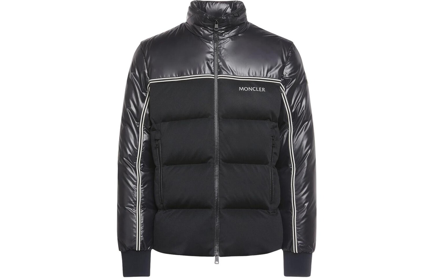 

Пуховик мужской черный Moncler