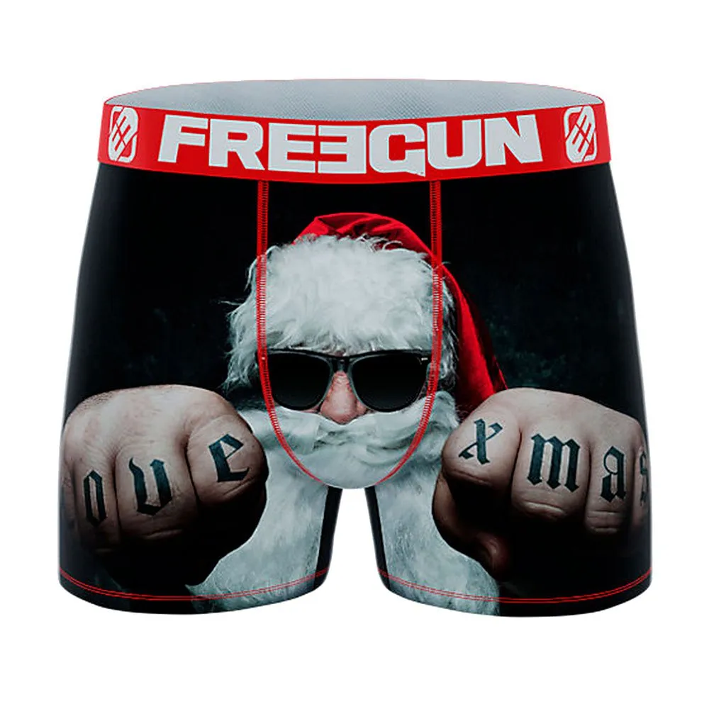 

Трусы-боксеры Freegun Thug Christmas, черный