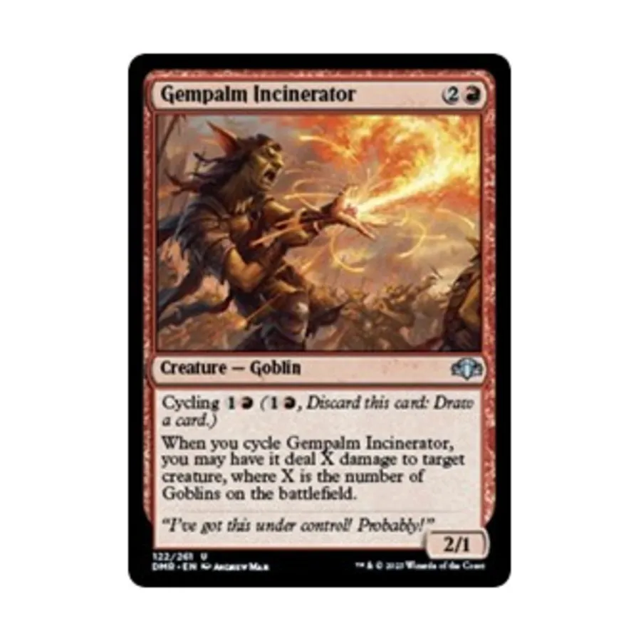 

CCG Мусоросжигатель Gempalm (U), MTG - Dominaria Remastered