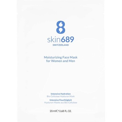 

Skin689 Интенсивная увлажняющая биоцеллюлозная гиалуроновая маска Skin689 Switzerland Ag