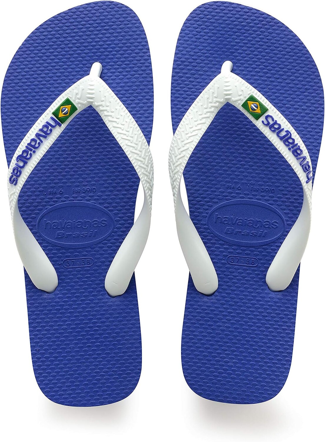 

Шлепанцы Brazil Logo Flip Flop Sandal Havaianas, цвет Marine Blue