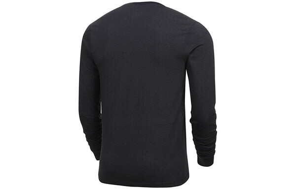 Толстовка Nike Men's Sportswear Club Casual Sport Round Neck Long Sleeve Men's Black, черный — фото 2