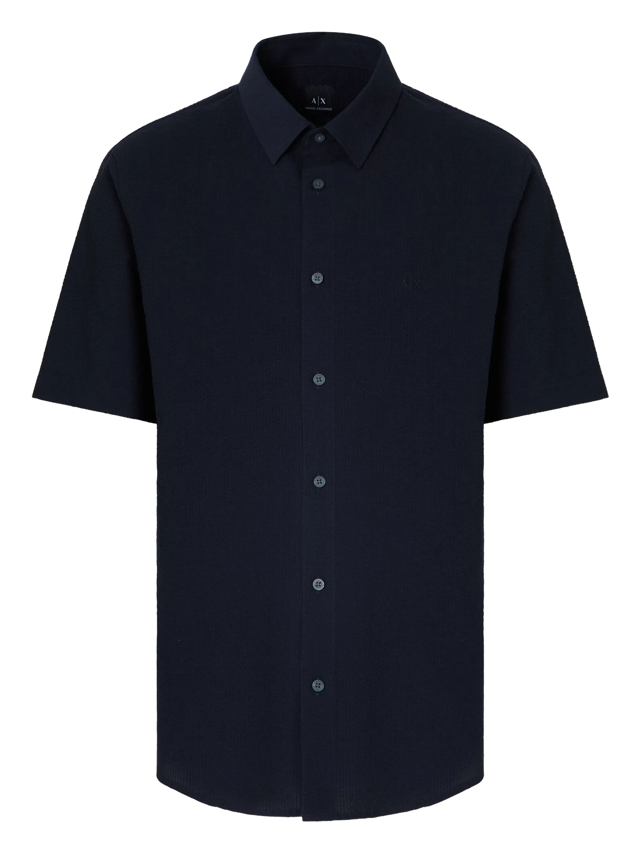 

Рубашка с короткими рукавами Armani Exchange, черный