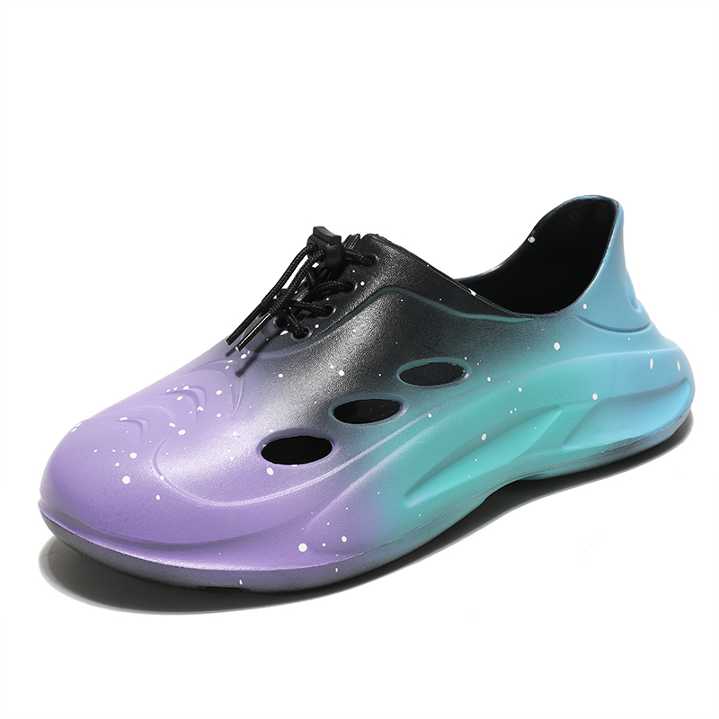 CariteSport Клоги мужские черные разноцветные, цвет Black Multicolor — фото 2