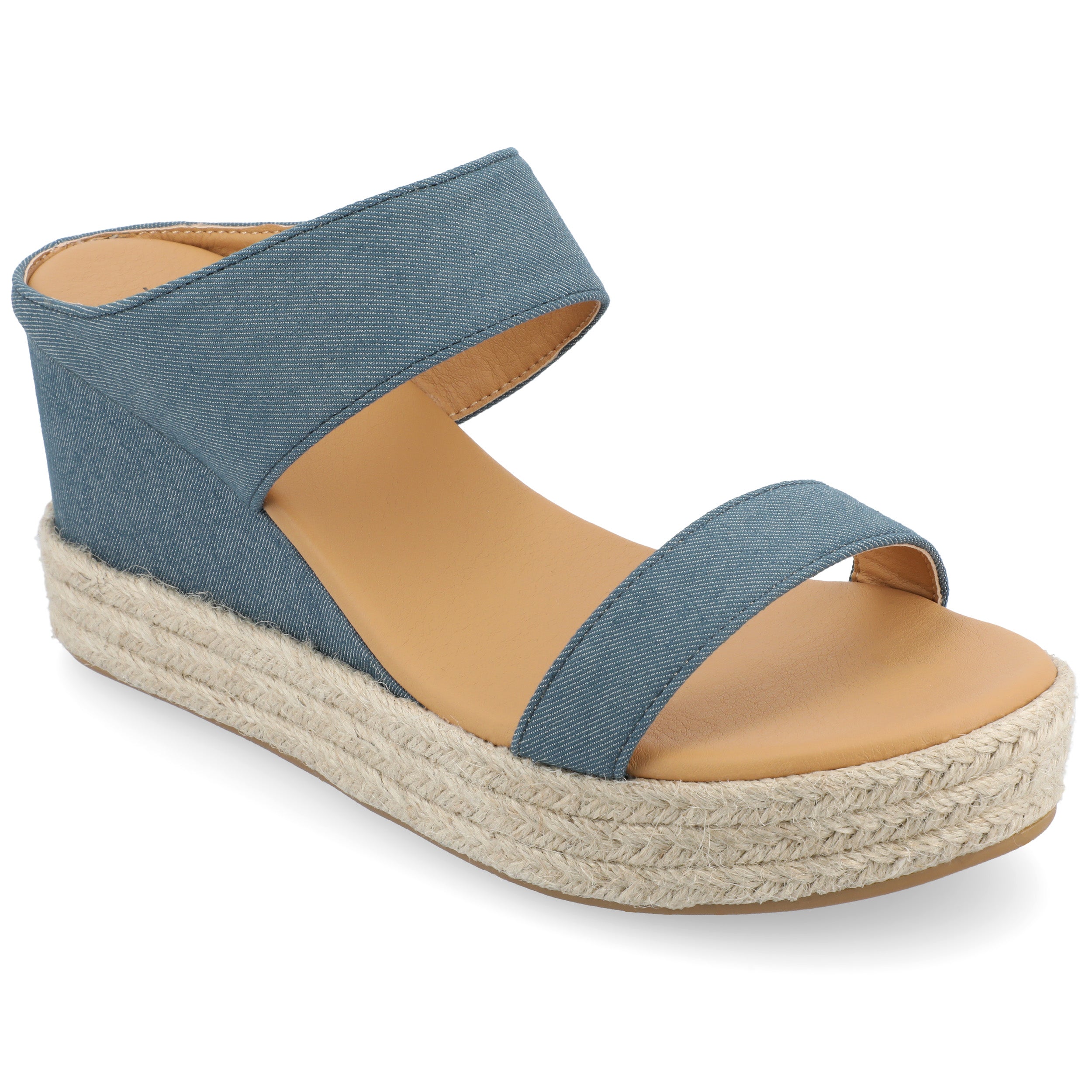 Слайды женские Journee, цвет denim