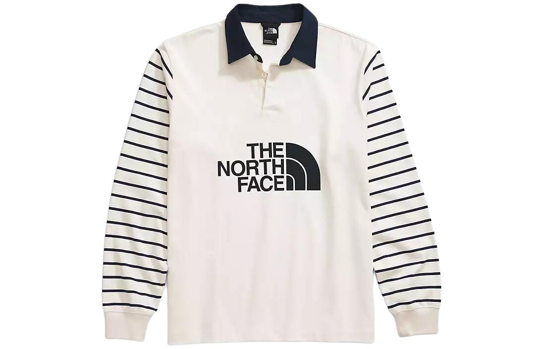 

Рубашка мужская белая в полоску The North Face, цвет White Stripes