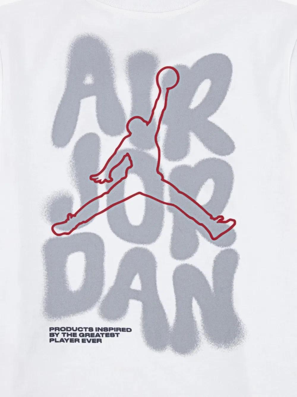 Футболка с графическим принтом Spray Junior Jordan Kids, белый — фото 4