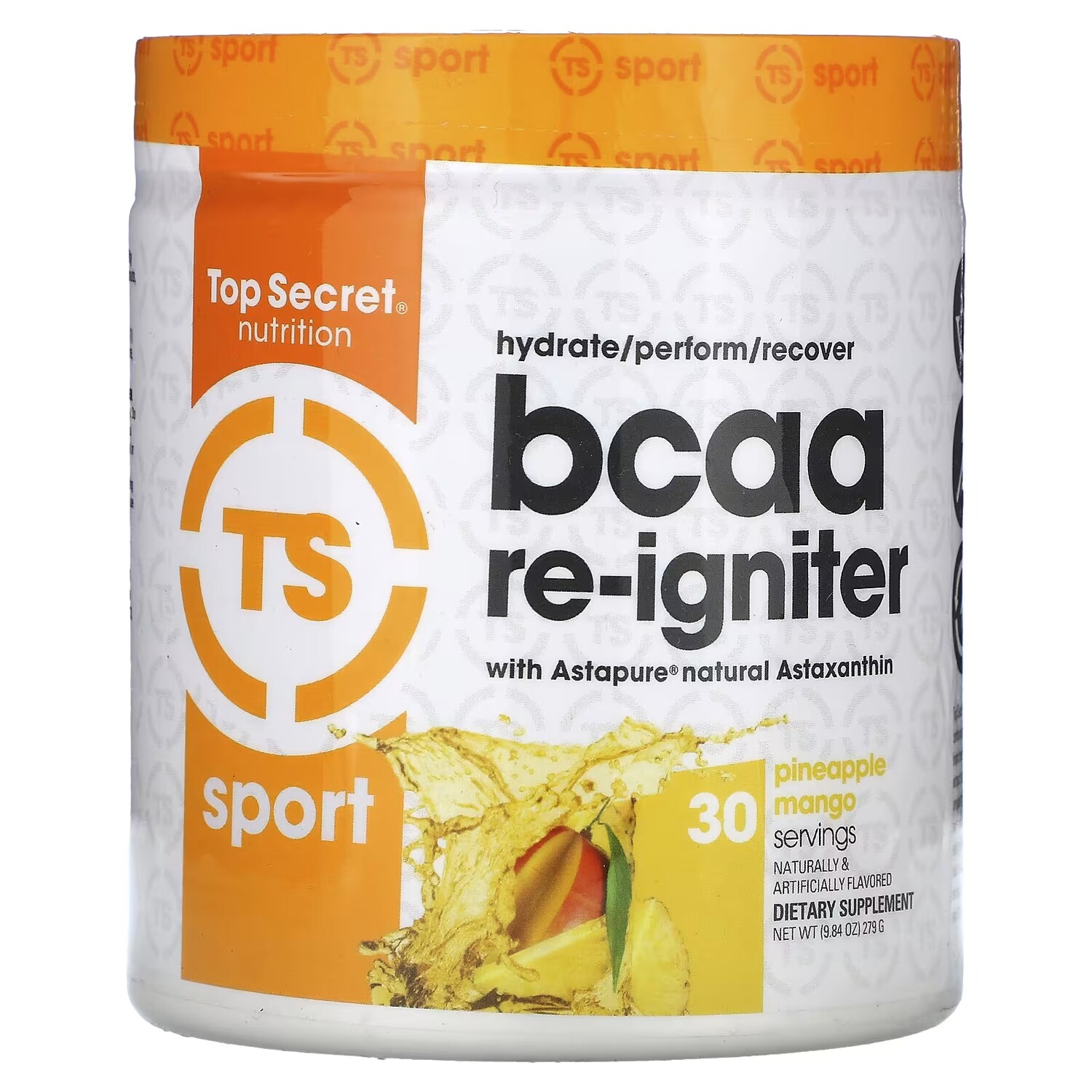 

Добавка Top Secret Nutrition Sport BCAA Re-Igniter ананас и манго, 279 г