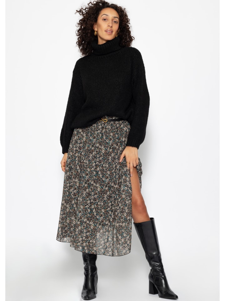 

Юбка длиной до колена SASSYCLASSY, коричневый