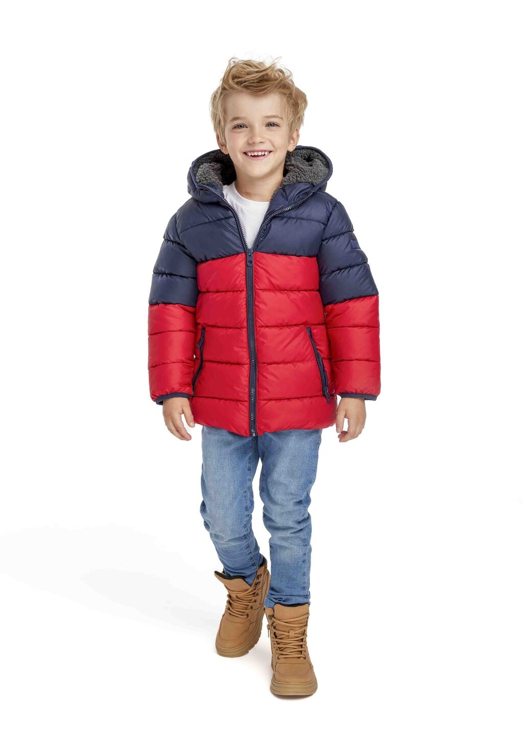 

Зимняя куртка PADDER PUFFER MINOTI, цвет red navy