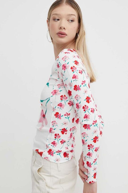 

Лонгслив НЕСКА Desigual, белый