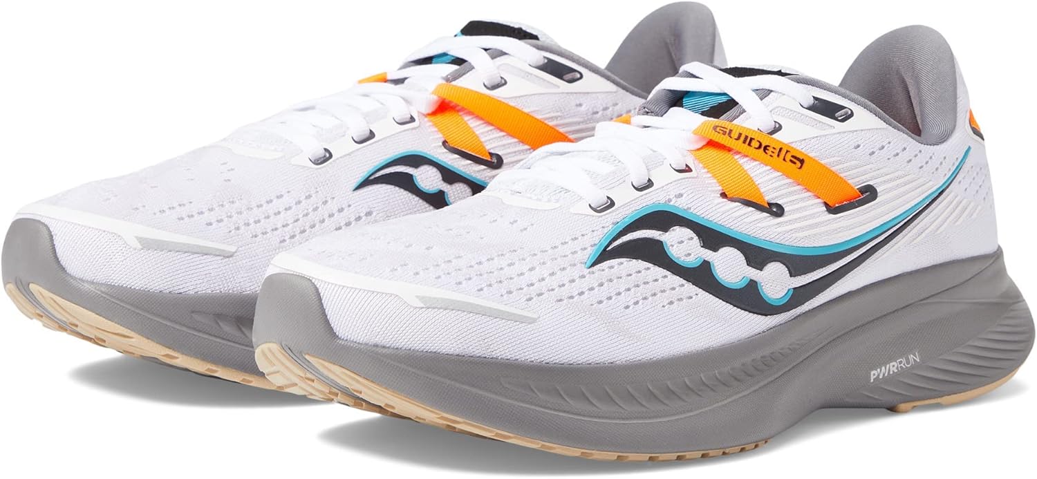 Мужские кроссовки Saucony Guide 16, белый — фото 2