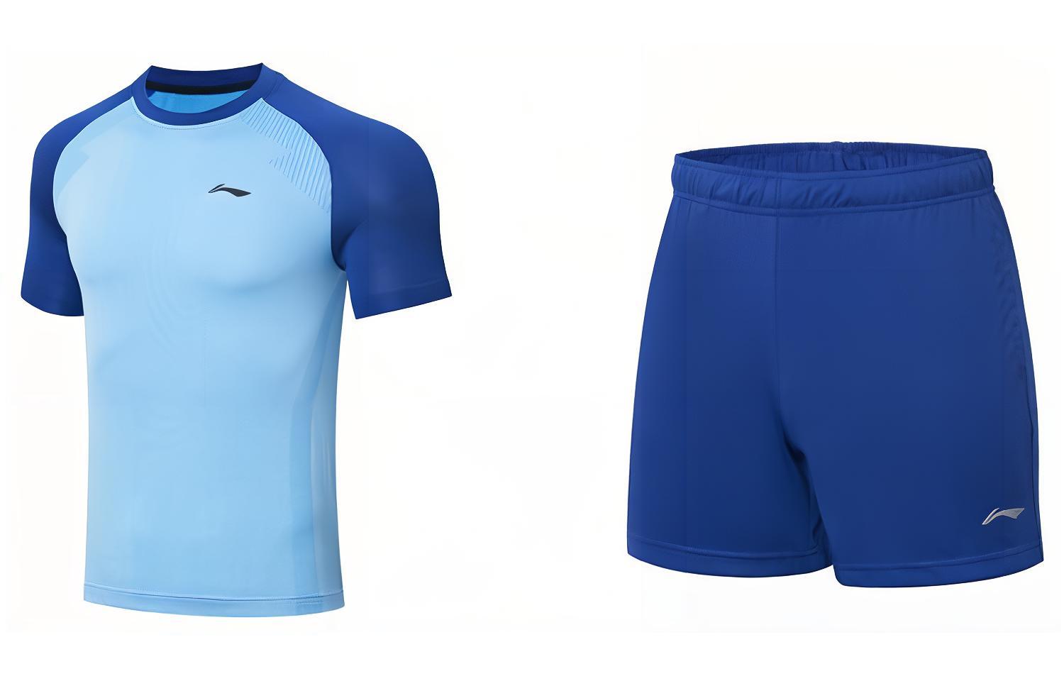 

Лининг Повседневная спортивная одежда унисекс Новая Аврора Блю+Шэдоу Пёрпл Блю