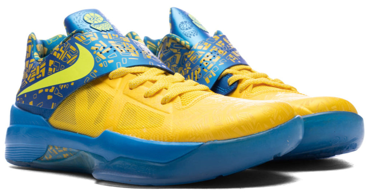 Кроссовки Nike KD 4 Scoring Title, желтый — фото 3
