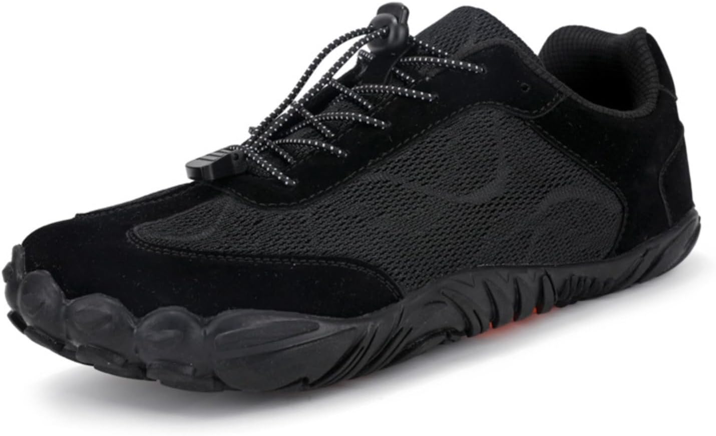 

Мужские походные ботинки с пятью пальцами- легкие, с толстой нескользящей подошвой, подходят для скалолазания, езды на велосипеде, прогулок по пересеченной местности и водных видов спорта Azttoztto, черный