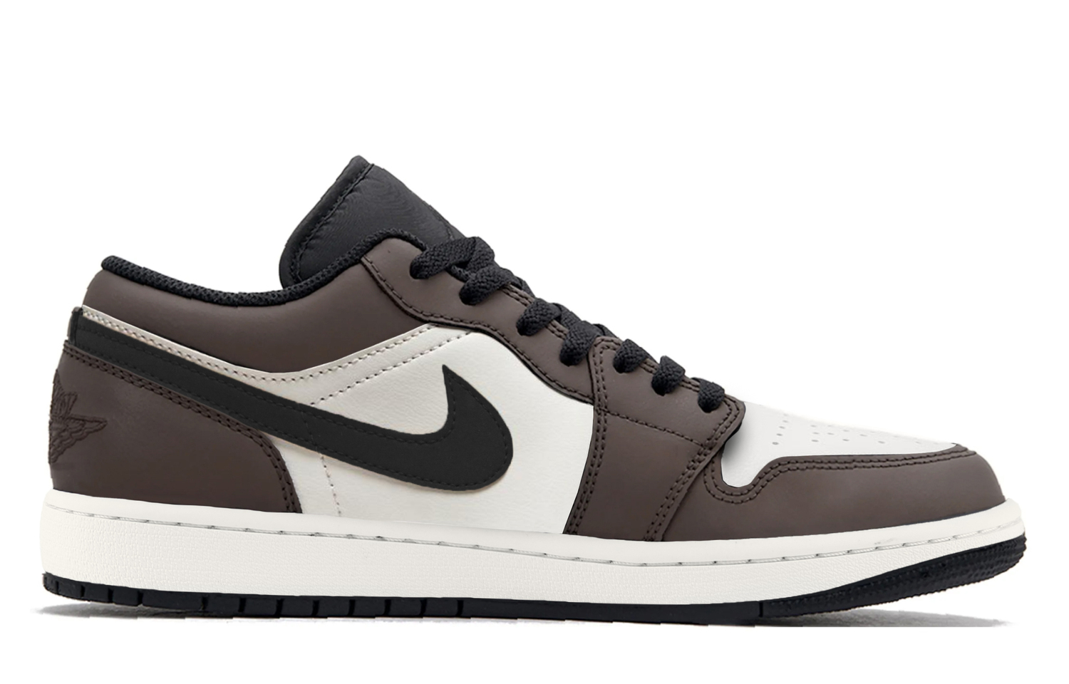 Jordan Air 1 Легкие Высокие Низкие Винтажные Баскетбольные Кроссовки Мужские Mocha — фото 4