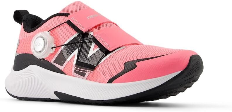 Кроссовки для бега New Balance Kids' DynaSoft Reveal V4 Boa, черный/розовый — фото 4