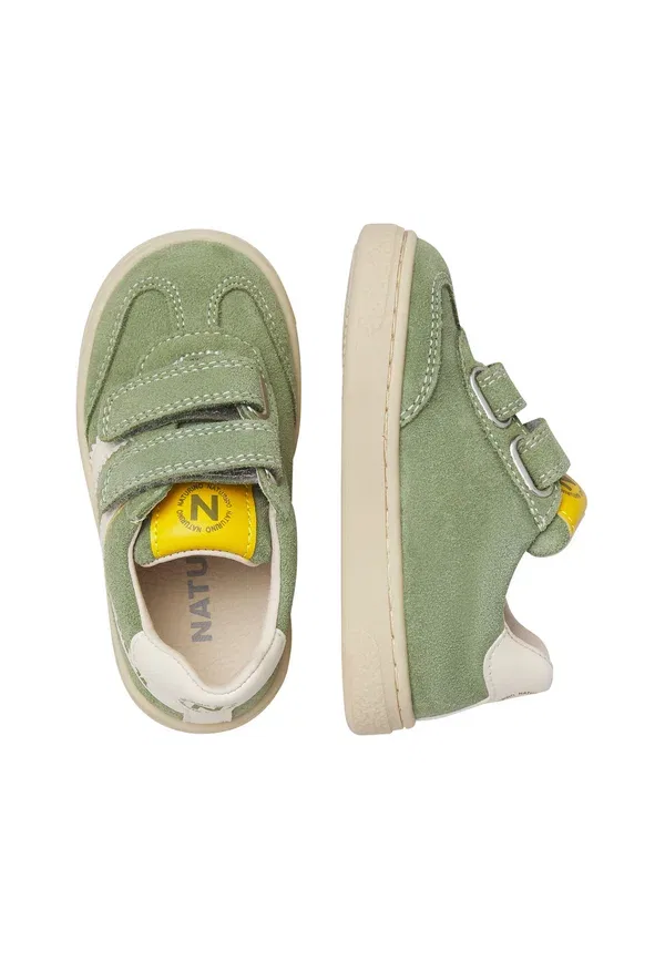 Кроссовки для скейтбординга Marves low vl. skate shoes Naturino, зелёно-жёлтый — фото 3
