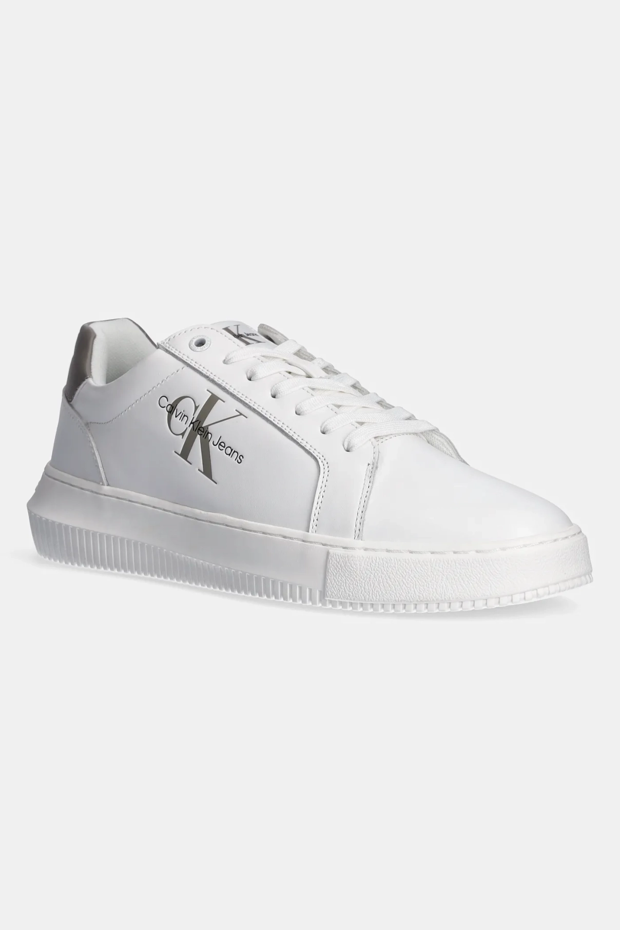 

Кожаные кроссовки YM0YM00681 CHUNKY CUPSOLE MONOLOGUE Calvin Klein Jeans, белый
