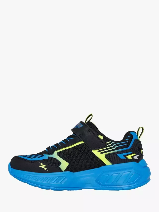 Детские кроссовки S-Lights Light Storm 30, черные/разноцветные Skechers — фото 2