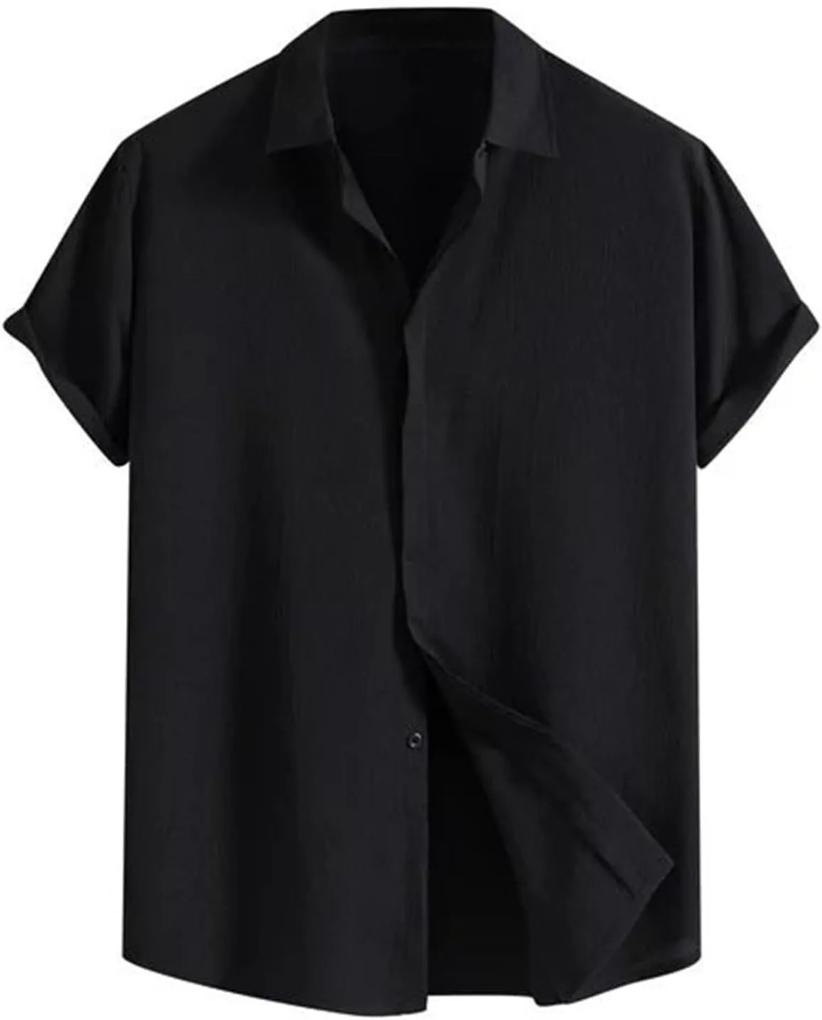 

Мужская летняя рубашка с коротким рукавом Casual Button Down CHXLQQX