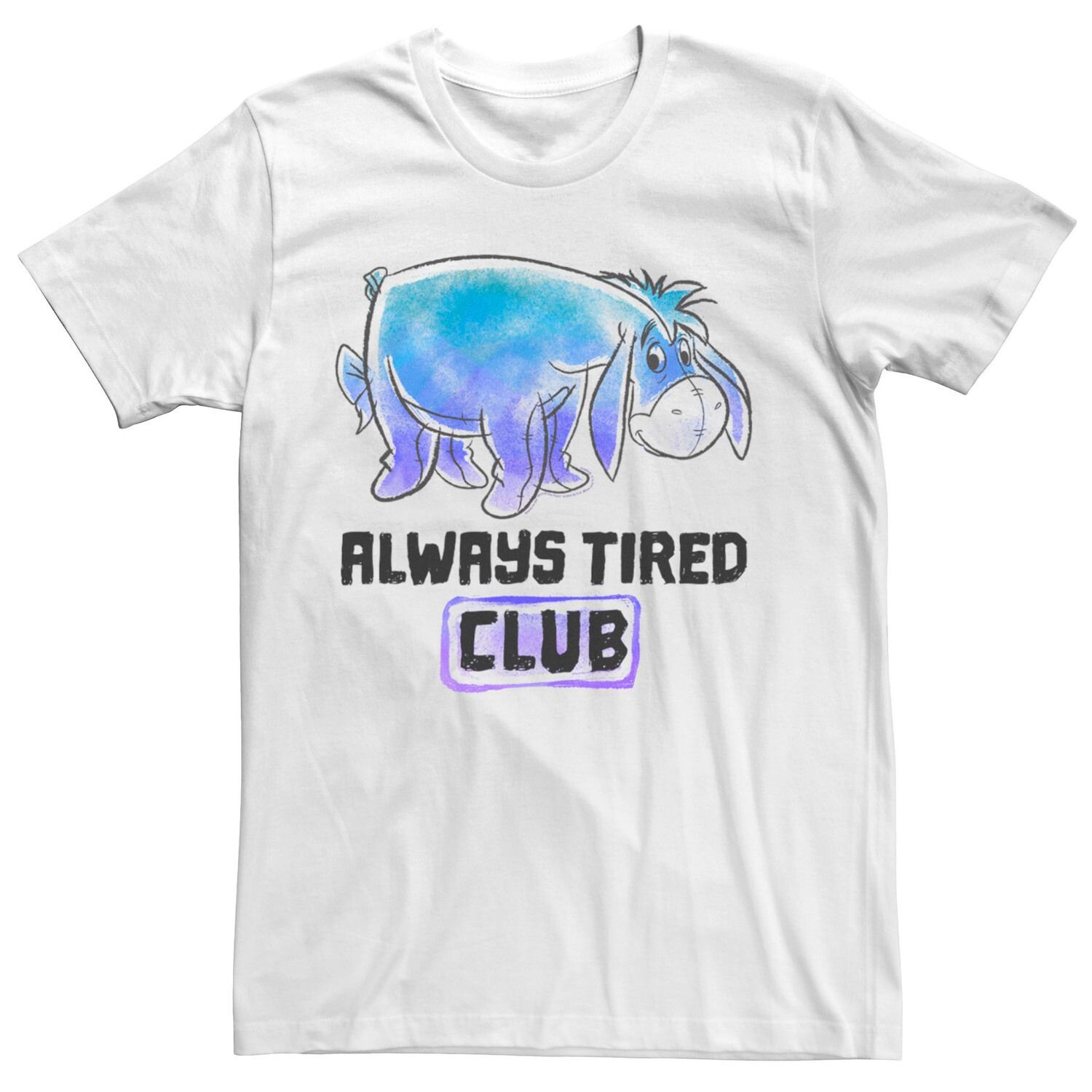 

Мужская футболка Winnie The Pooh Eeyore Always Tired Club Disney
