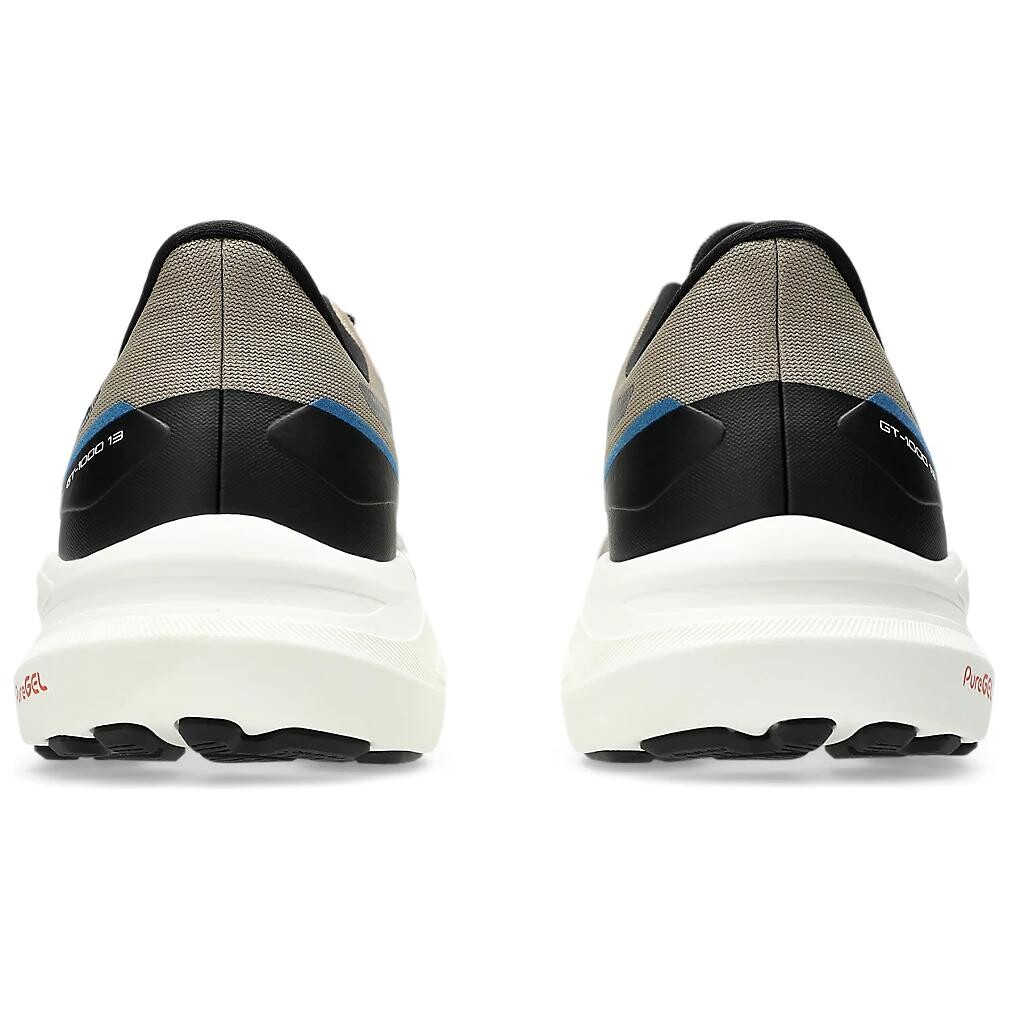 Кроссовки мужские GT-1000 13 с низким верхом серые/черные Asics — фото 4