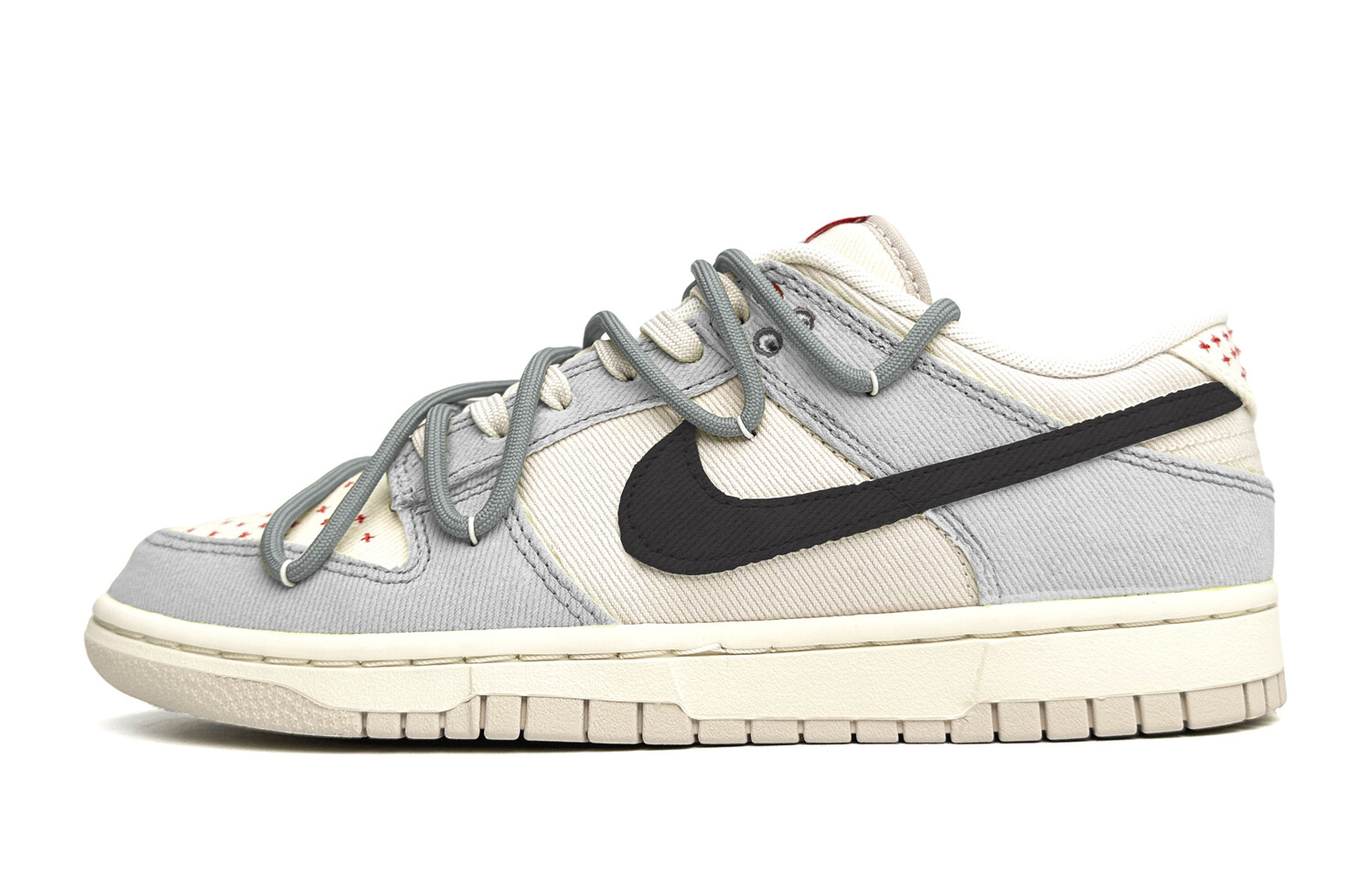 

Кроссовки Nike Dunk Skateboard Shoes Men Low-Top White Gray