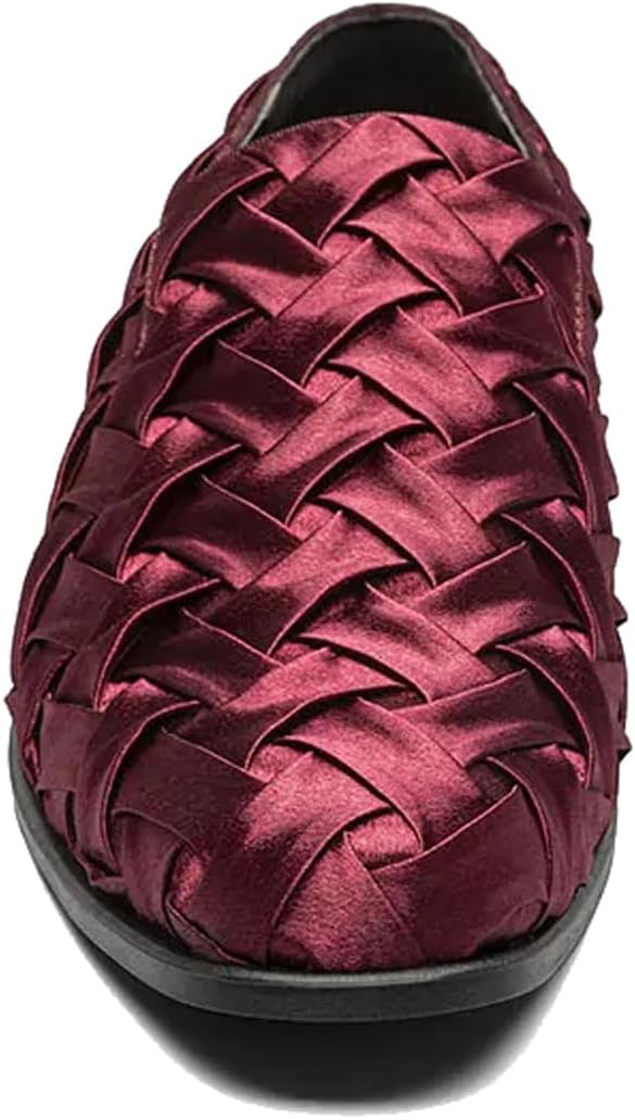 Мужские лоферы Stacy Adams Savoir Satin на подкладке, бордовый — фото 4