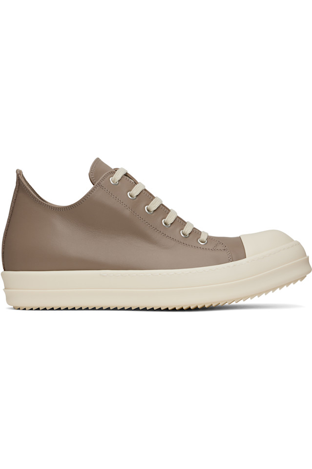 

Голливудские низкие кроссовки sneaks Rick Owens, мультиколор