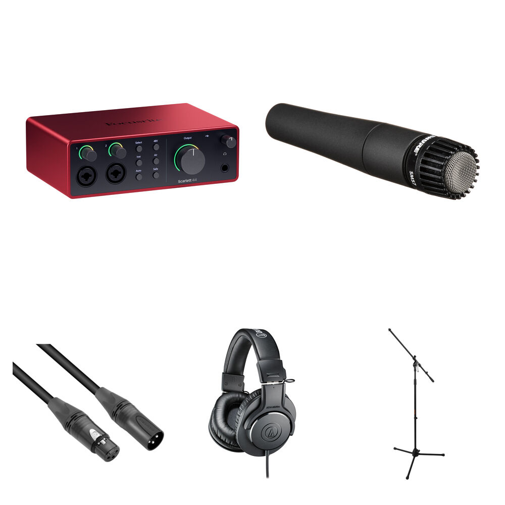 

Аудиоинтерфейс Focusrite Scarlett 4i4 USB-C Audio/MIDI Interface Guitar