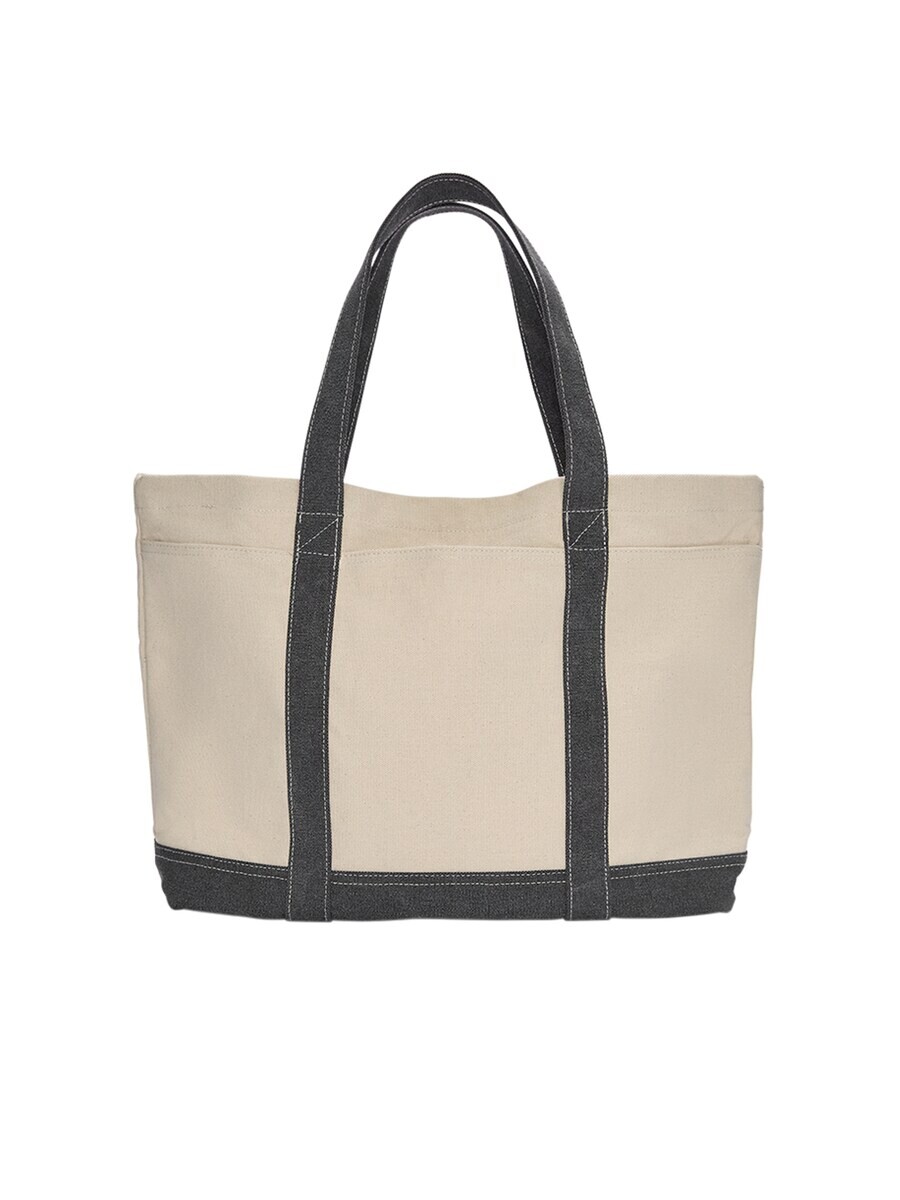 

Сумка шоппер Pull&Bear Shopper, светло-серый