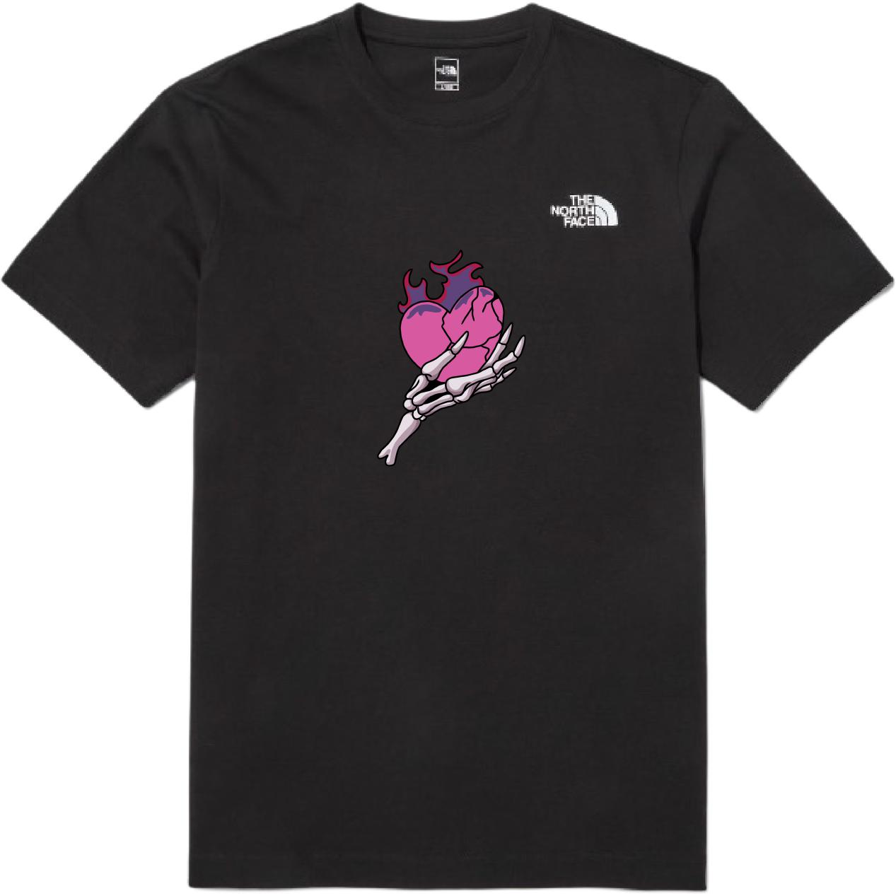 

THE NORTH FACE Американский винтажный пуловер с коротким рукавом, футболка Unisex Black, Черный, THE NORTH FACE Американский винтажный пуловер с коротким рукавом, футболка Unisex Black