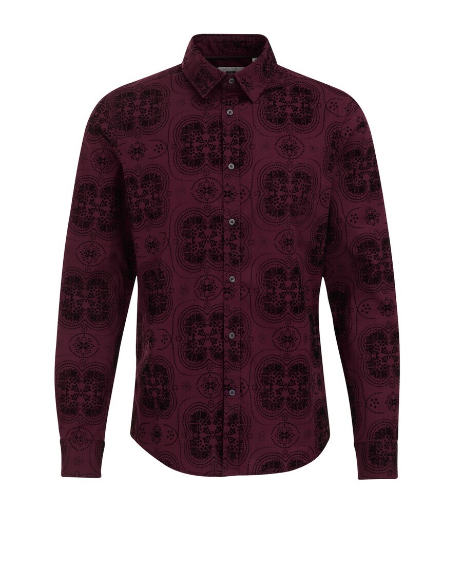 

Деловая рубашка WE Fashion Slim fit Business Shirt, красный