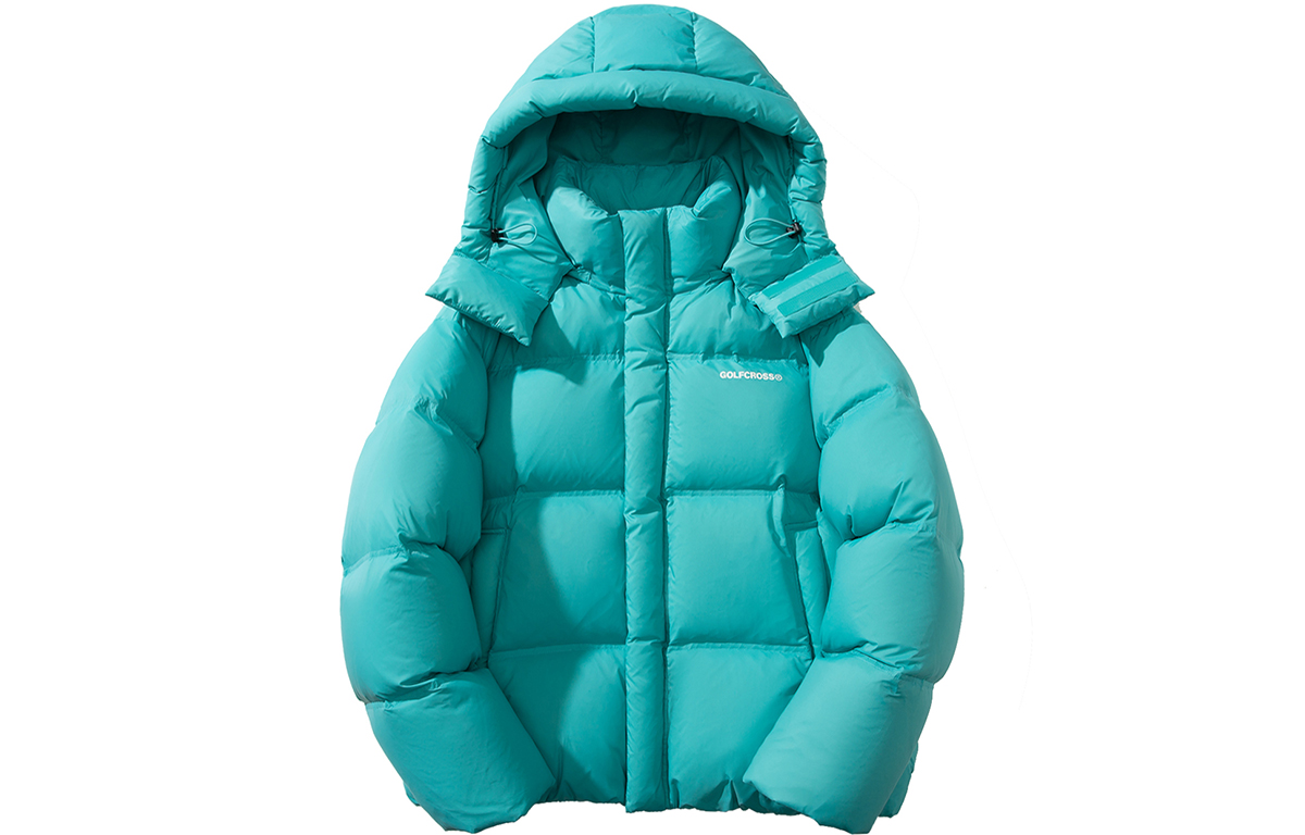 

GOLFCROSS Пуховик унисекс, Mint Blue