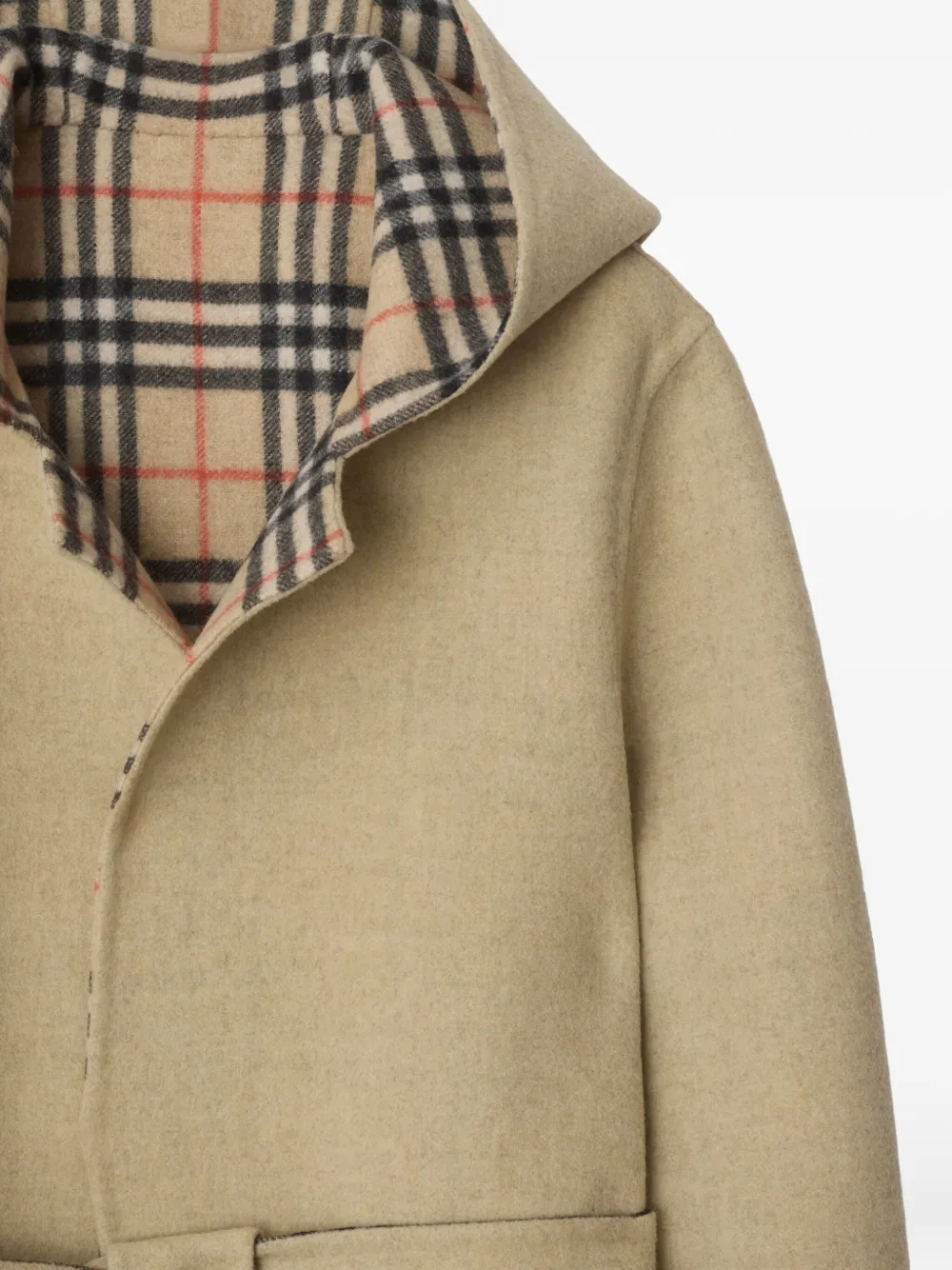 Пальто Burberry, женское, нейтральный, коричневый — фото 3
