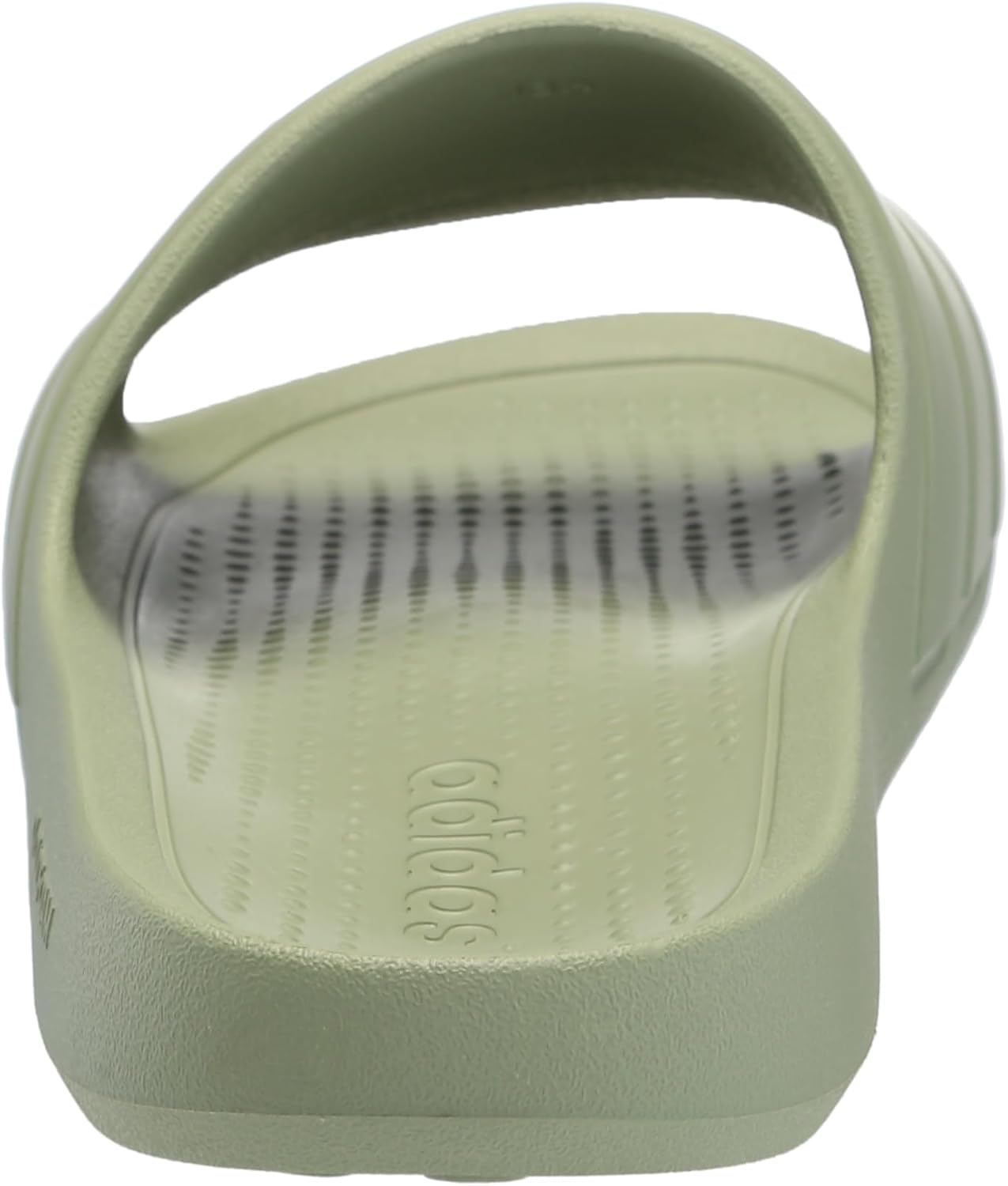 Сланцы adidas унисекс-взрослые Adilette Flow, зеленый — фото 3