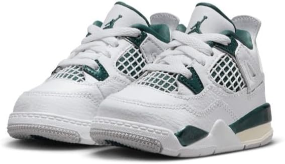 Детские кроссовки Nike Jordan 4 Retro, белый — фото 4