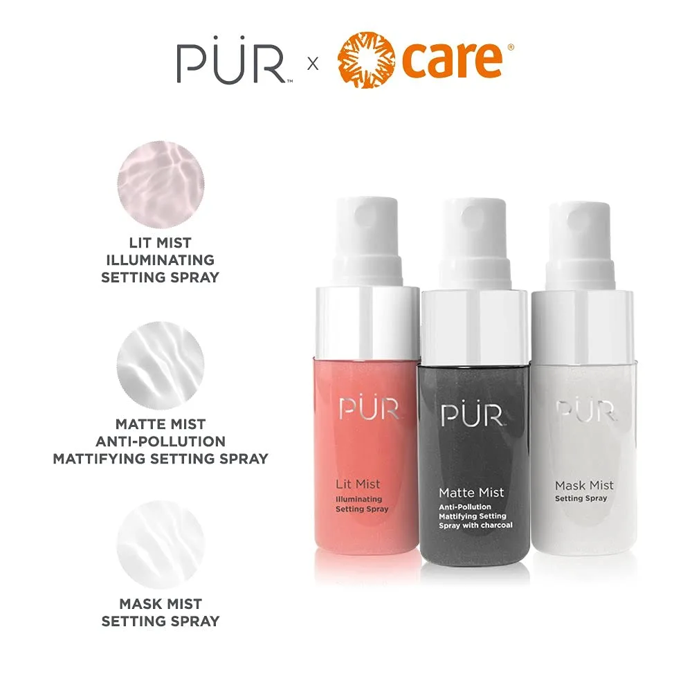 Набор из 3 спреев для лица PÜR MINERALS x CARE, 1 шт. — фото 3