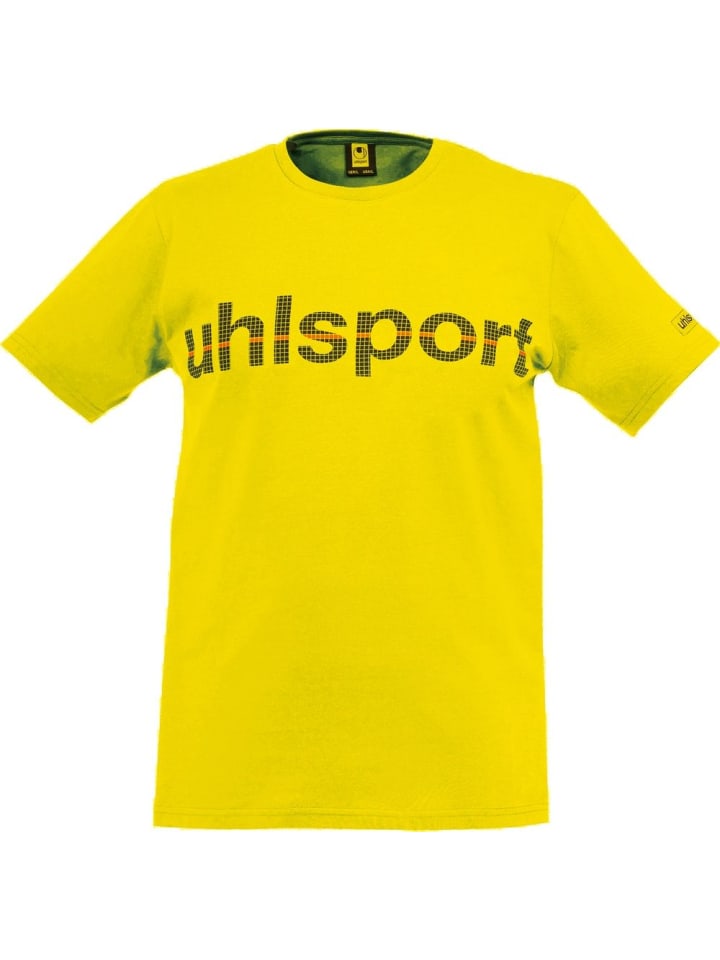 

Спортивная футболка Essential Promo T-Shirt желтого цвета uhlsport