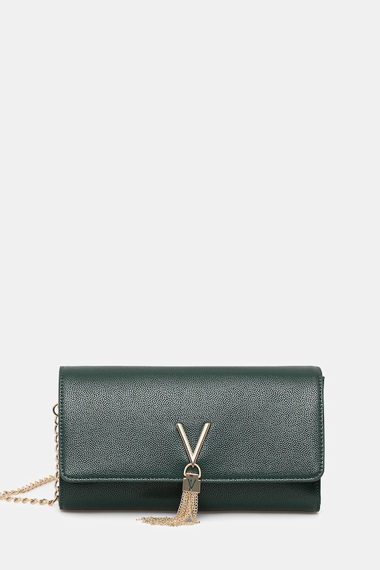 

Кожаный клатч Valentino Bags, зеленый