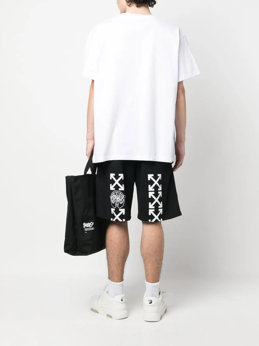 Спортивные шорты Exact Opp Skate OFF-WHITE, черный — фото 2