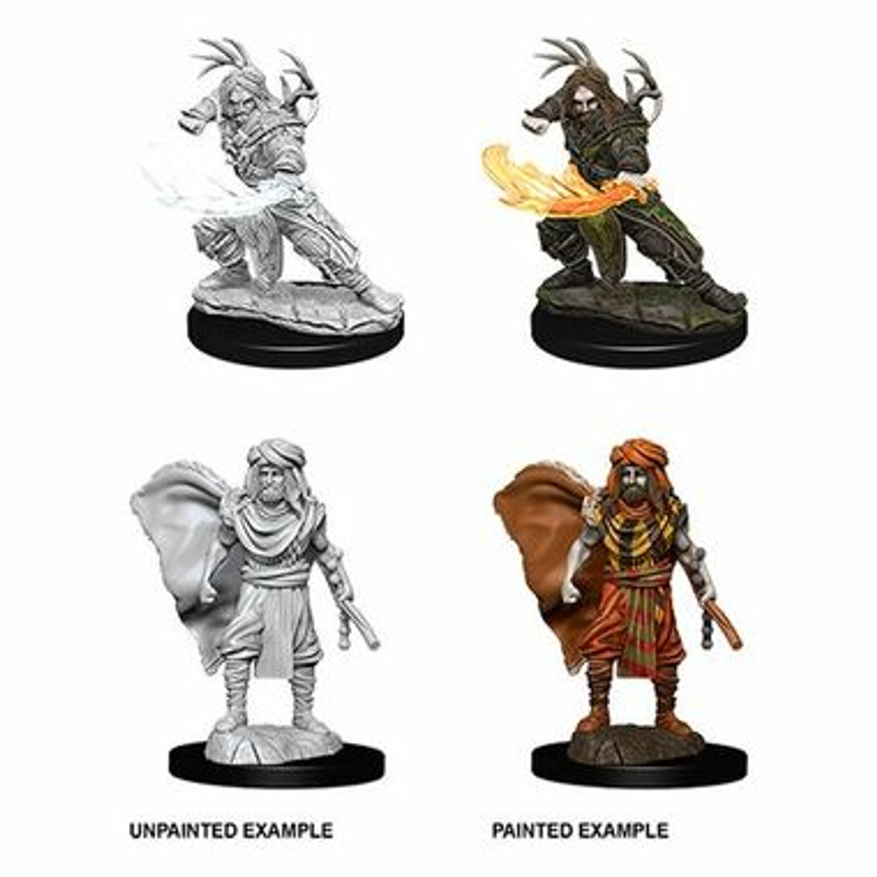 

Миниатюра Dungeons & Dragons: Nolzur's Marvelous Unpainted Miniatures: Male Human Druid