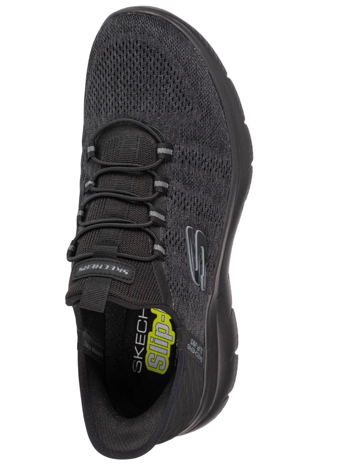 Накладные ботинки 'Slip-Ons: Вершины - Ключевой темп' Skechers, Dark Grey — фото 4